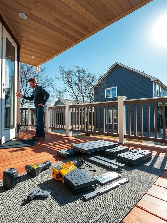 retrofit screening for decks