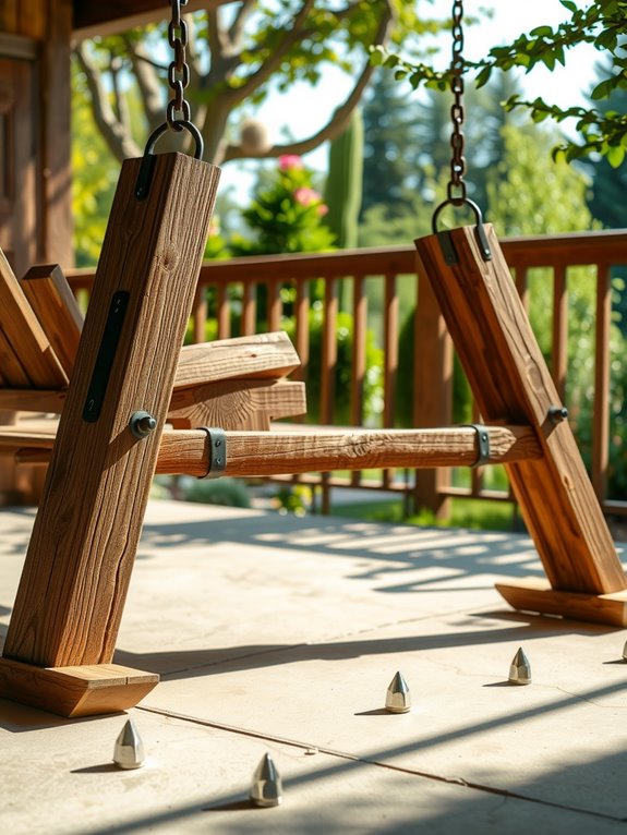 rock solid anchors prevent tipping