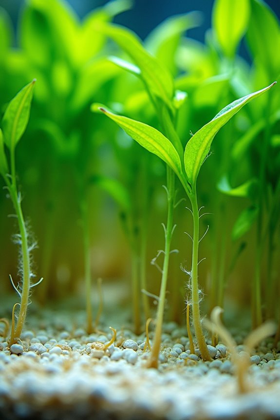 What Aquarium Plants Can Grow in Gravel? 2 root feeding plants in gravel tanks