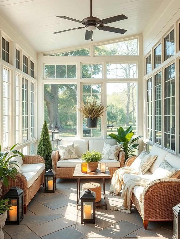 screens keep insects weather out