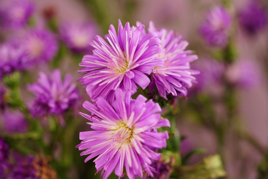 september birth flower aster or morning glory