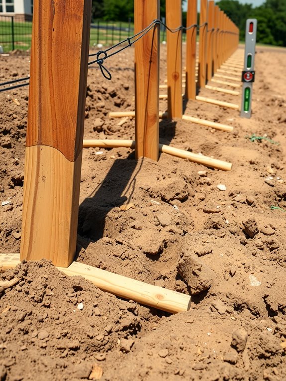 How Deep Should Fence Posts Be for Step-by-Step Installation 1 shallow posts unstable outcomes