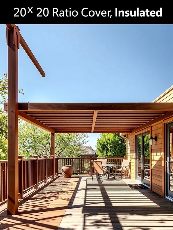 10 Things That Affect How Much a 20x20 Patio Cover Does Cost 2 solid vs insulated vs lattice costs