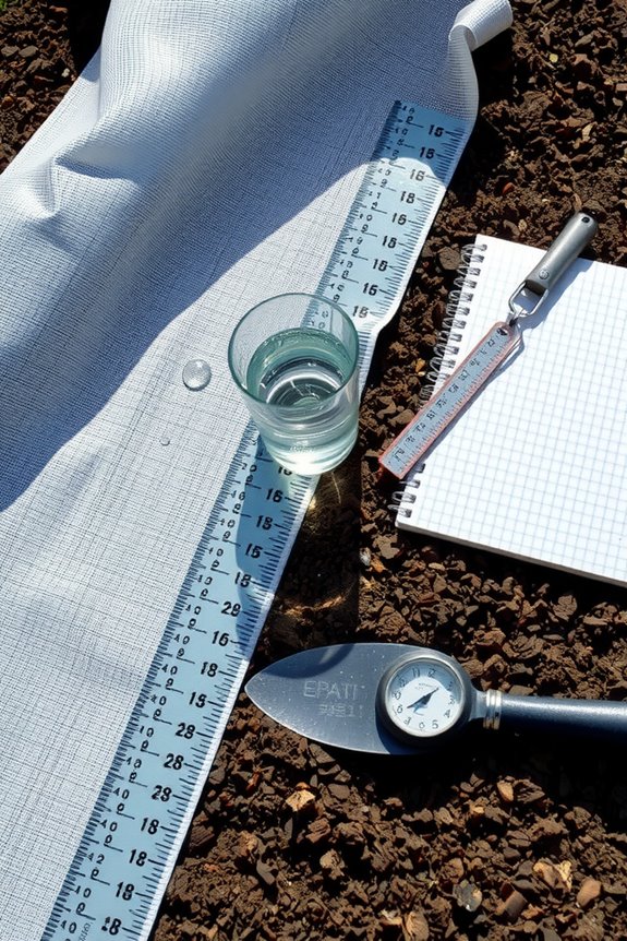 test landscape fabric permeability
