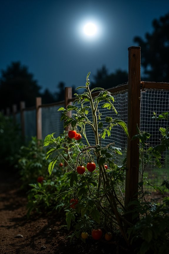 What Do Possums Eat on Your Tomato Plants at Night? 3 two layer possum barrier system