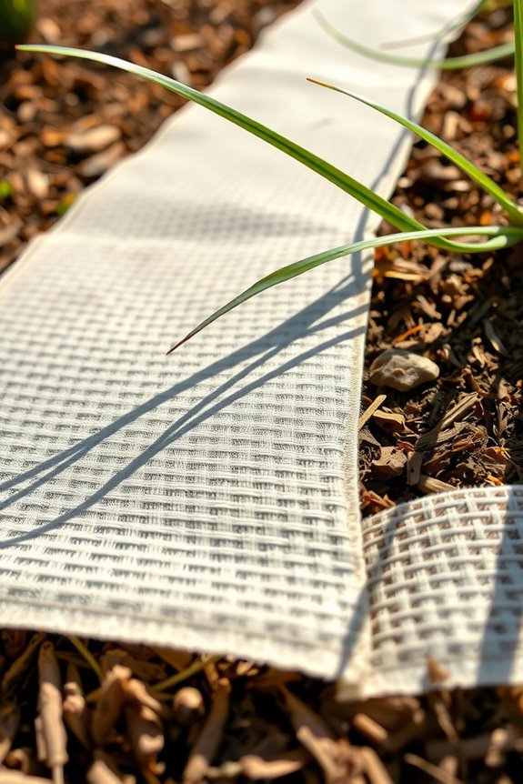 understanding landscape fabric kills grass