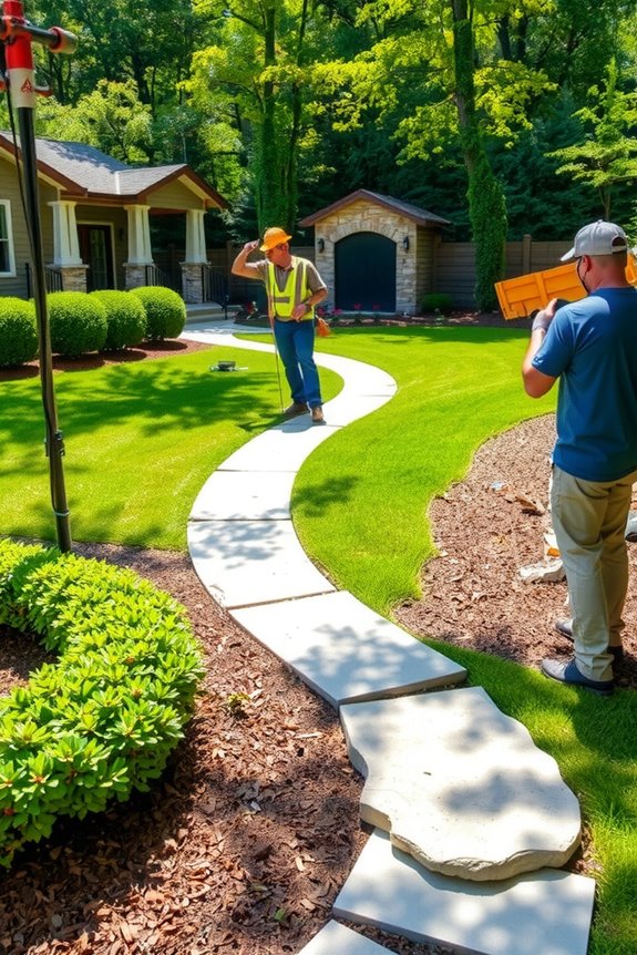 when to hire landscape professionals