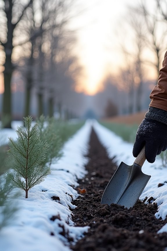 winter planting windows by usda zones 5 9